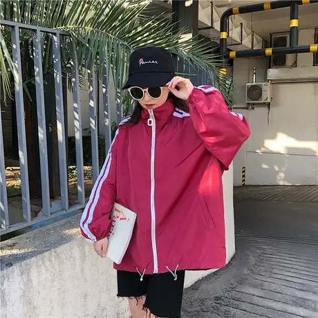 防晒衣女学生韩版宽松夏季2023新款百搭bf原宿风外套女ins潮春秋商品大图