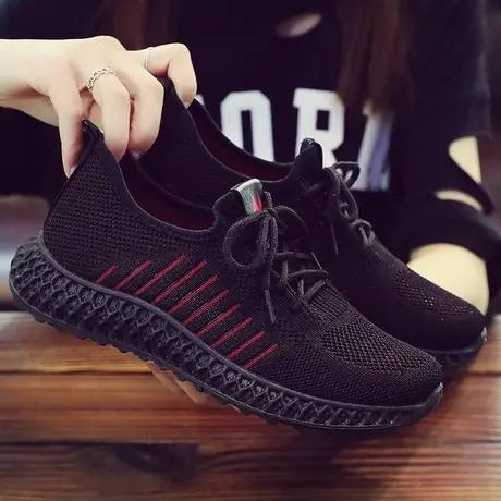 运动鞋女夏季2022春秋季2021年新款透气网鞋爆款休闲跑步鞋子单鞋商品大图