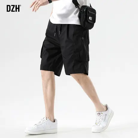男士直筒休闲短裤男潮牌潮流篮球运动宽松裤子男款2023新款工装裤商品大图