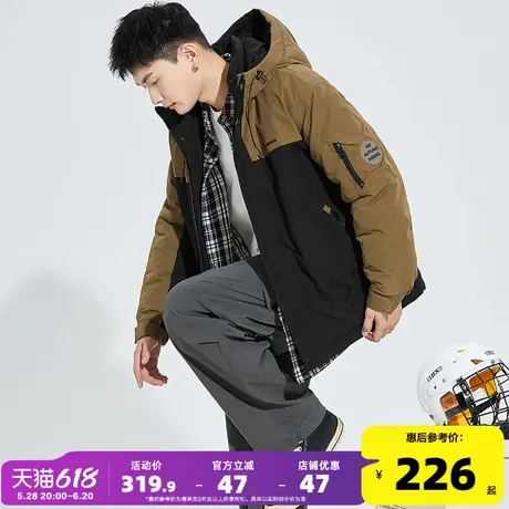 唐狮2024冬季新款棉衣男士工装美式加厚防寒棉服棉袄青少年外套潮图片