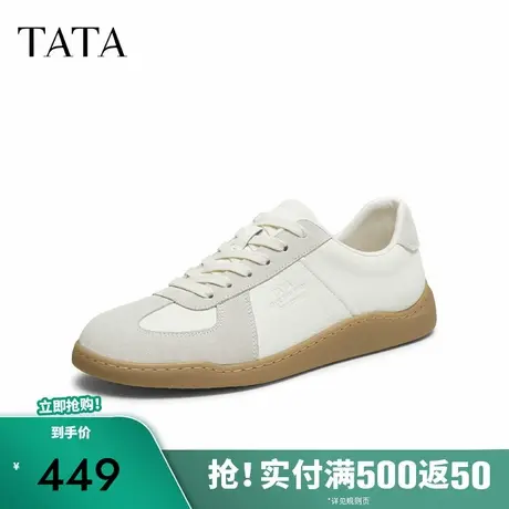 TATA/他她2025秋商场同款舒适百搭休闲男鞋新款PEZ01CM5图片