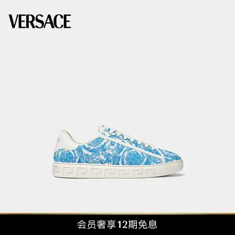 【12期免息】VERSACE/范思哲 男士Barocco Greca运动鞋商品大图