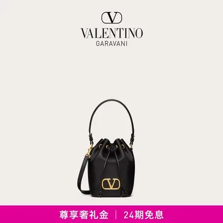 【明星同款】华伦天奴VALENTINO女士 VLOGO SIGNATURE 迷你水桶包图片