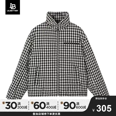 Lilbetter冬季立领棉衣男加厚保暖棉服情侣上衣保暖棉袄宽松外套商品大图