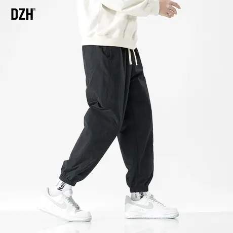 男士冲锋裤男款痞帅高级感裤子休闲裤春季新款防风裤速干裤束脚裤图片