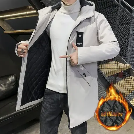 男士外套冬季2023新款加厚棉衣服韩版潮流帅气棉袄冬装羽绒棉服男商品大图