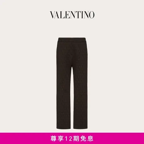 【24期免息】华伦天奴VALENTINO男士V标志棉质运动裤图片