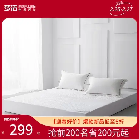 【商场同款】梦洁家纺床垫保护垫抗菌床垫软垫家用保护罩垫床笠垫图片