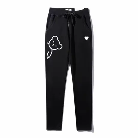 女士针织长裤2023秋季新款收口休闲宽松运动学生卫裤男女情侣长裤商品大图