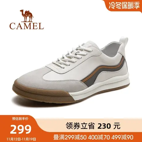 骆驼春季新款潮流休闲舒适百搭轻便复古街头男士时尚运动鞋商品大图