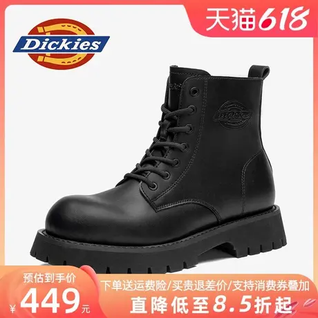 Dickies马丁靴男款2025新款夏季透气男鞋靴子男士工装靴雪地靴男商品大图