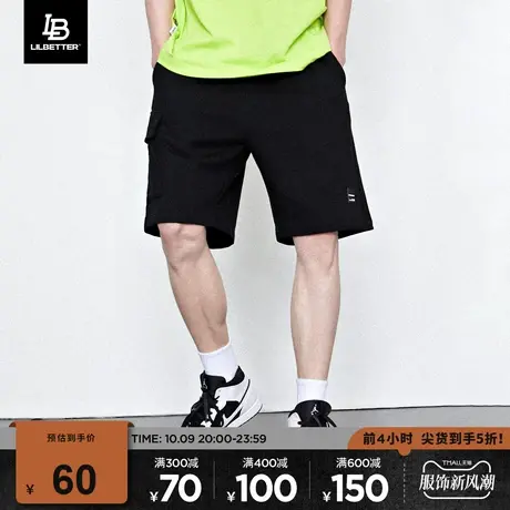 Lilbetter短裤男夏季休闲裤港风运动裤子宽松潮牌中裤男士五分裤商品大图