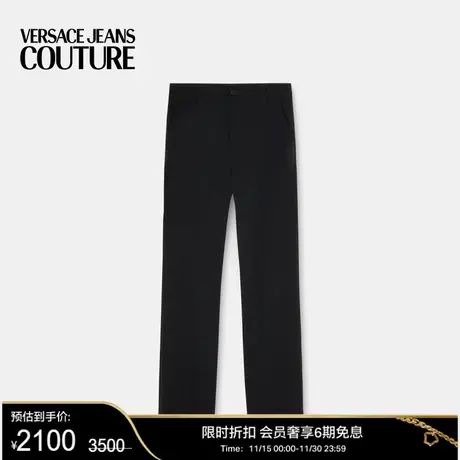 【甄选折扣】VERSACE JEANS COUTURE 男士Piece Number Logo长裤商品大图