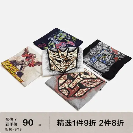 【变形金刚联名】Gap男女装夏季2023新款短袖T恤714974休闲上衣图片
