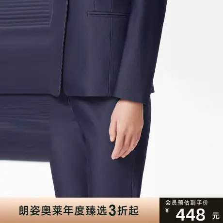 朗姿 秋季气质商务通勤新款西装裤商场同款西装裤商品大图