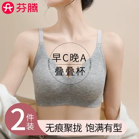 芬腾无痕内衣女小胸聚拢上托收副乳防下垂2025新款爆款美背文胸罩商品大图