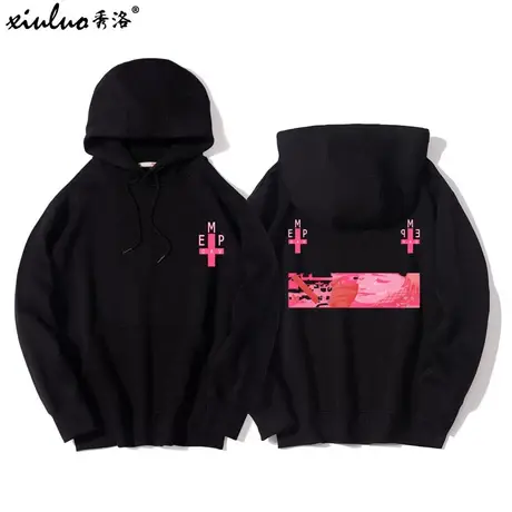 秀洛cavempt十字卫衣日系男女款情侣装复古街头宽松上衣服连帽衫商品大图