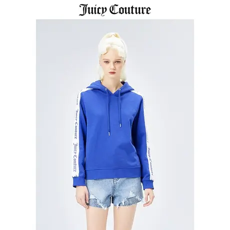 Juicy Couture橘滋连帽外套女美式春季新款休闲百搭套头卫衣上衣商品大图