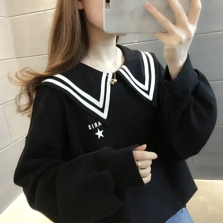 卫衣2023年新款女装韩版秋冬季秋款秋装宽松女士加绒外套爆款上衣图片