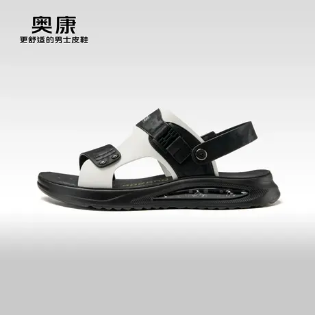 奥康男鞋2023夏季新款潮流时尚沙滩鞋男休闲软底防滑舒适凉鞋商品大图