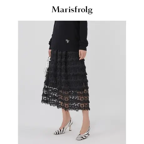 【奥莱清仓保暖季特价 】玛丝菲尔半身裙图片