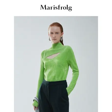 【奥莱清仓保暖季特价 】玛丝菲尔毛针织衫商品大图