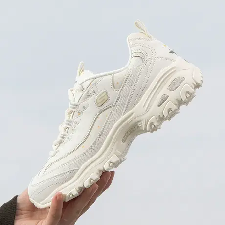 斯凯奇（Skechers）女鞋 25夏季新款休闲鞋百搭透气熊猫鞋厚底显商品大图