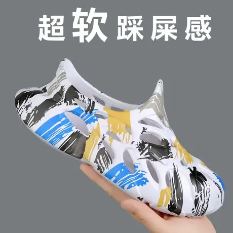 2023新款雨鞋男款夏季雨凉鞋踩水赶海水鞋户外雨天男鞋防水鞋男士商品大图