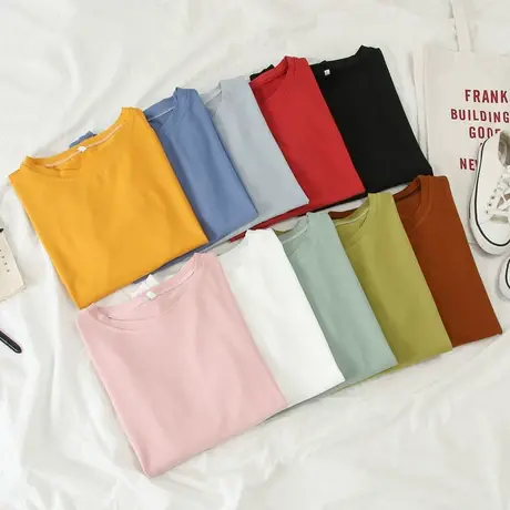 chic长袖t恤女初秋衣内搭春秋冬季洋气打底衫2023年新款白色上衣商品大图