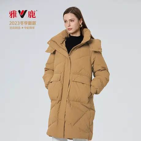 2023冬季新款中长反季时尚女士正品羽绒服YT901X00250图片