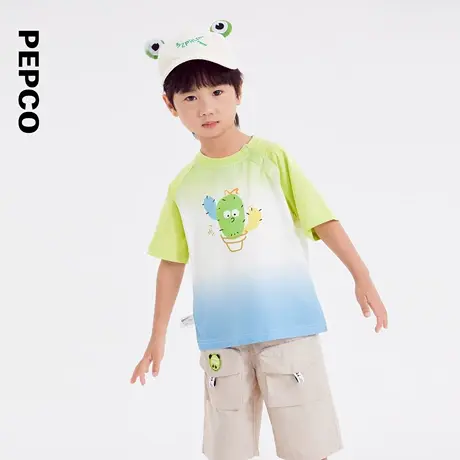 小猪班纳夏装儿童圆领上衣小童男童短袖T恤宝宝夏季2025年商品大图