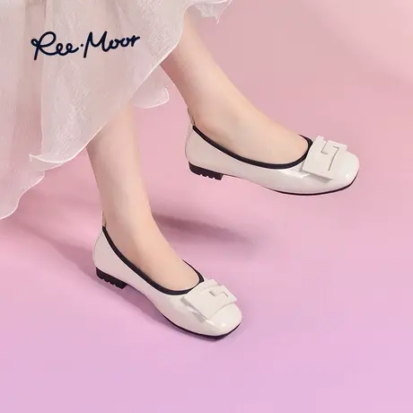 REEMOOR睿慕时尚气质舒适百搭软底蛋卷鞋真球社避让那衣服链全此商品大图