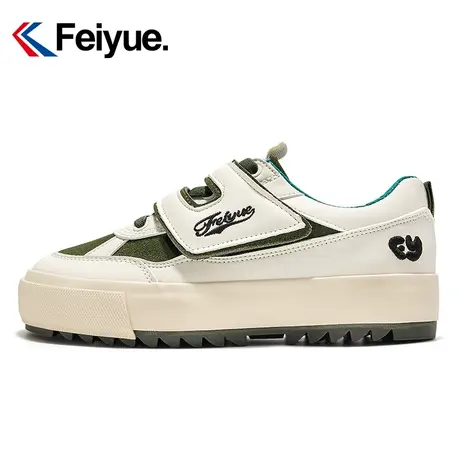 feiyue/飞跃百搭休闲鞋女鞋2024春季新款低帮舒适透气运动板鞋926商品大图