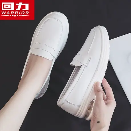 回力女鞋气垫护士鞋女软底2023秋冬季新款舒适轻便不累脚医护鞋子商品大图