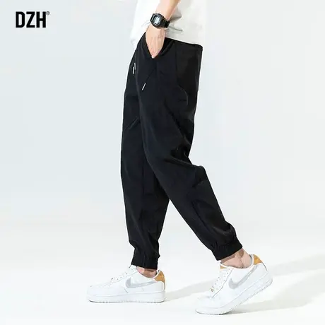 男士黑色束脚裤男潮牌潮流高街裤子休闲百搭美式运动裤春夏款男裤商品大图