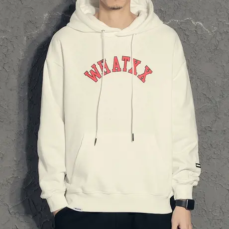 奕飏美式复古情侣装卫衣春秋款 简约ins潮流韩版宽松连帽秋季上衣商品大图