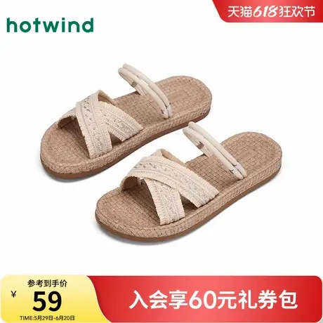 热风沙滩凉拖女款2025年夏季新款平底拖鞋软底外穿凉鞋休闲半拖女图片