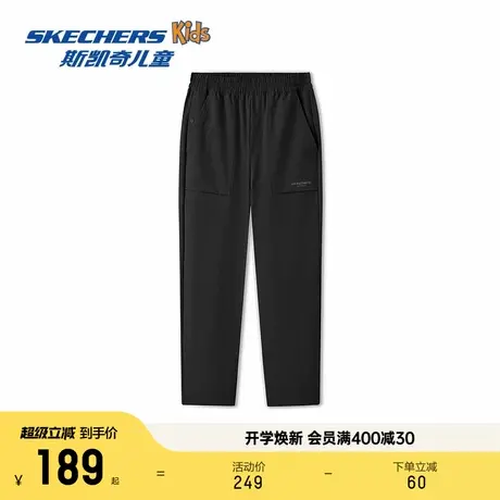 Skechers斯凯奇男士舒适百搭长裤防泼水面料可调节腰头休闲长裤商品大图