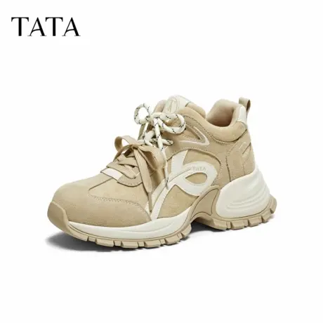 TATA他她老爹鞋2025秋冬新款时尚休闲鞋百搭增高运动鞋CJA01DM5商品大图