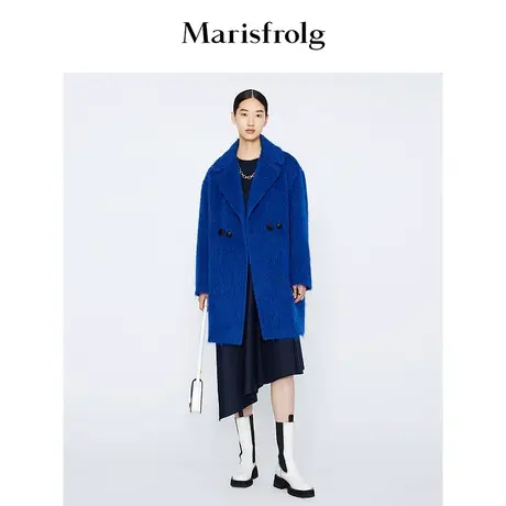 【奥莱清仓保暖季特价 】玛丝菲尔毛呢外套图片
