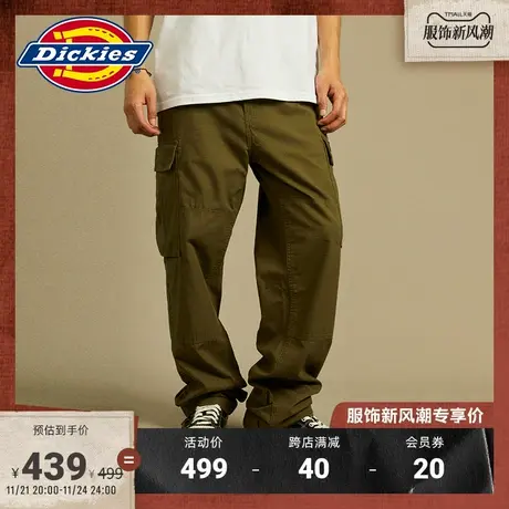 Dickies春夏新款工装休闲长裤 下装 男女情侣宽松商品大图