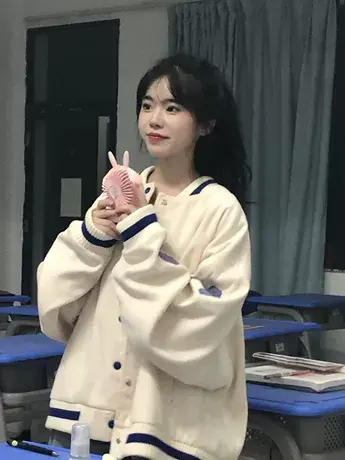 棒球服外套女2022秋冬季宽松oversize设计感小众休闲立领夹克上衣商品大图