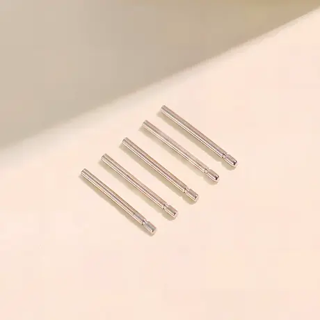 双耳洞耳钉pt950铂金耳针养耳洞耳饰小巧精致养耳棒女夏耳骨钉商品大图