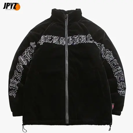 羽绒棉服男潮牌2021年新款棉衣冬季厚面包服韩版大码棉袄外套冬装图片