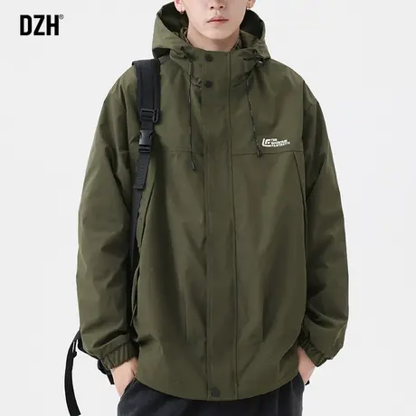 男士外套男款飞行员夹克男潮高级感痞帅2025春季新款美式工装上衣图片