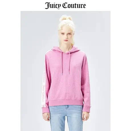 Juicy Couture橘滋连帽外套女美式春季新款休闲百搭套头连帽卫衣商品大图