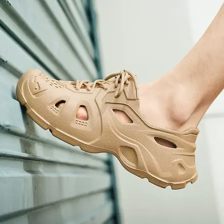 2023新款雨鞋男款夏季雨凉鞋厨房防滑鞋户外钓鱼水鞋防水鞋子男款商品大图