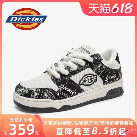 Dickies板鞋男款2025夏季新款熊猫鞋透气百搭潮鞋男鞋男士休闲鞋商品大图