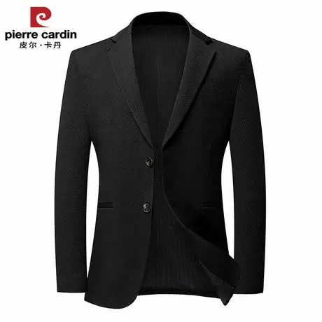 皮尔卡丹春季新款男士西服外套商务休闲西装上衣商品大图