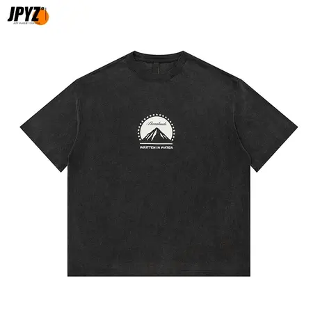 重磅纯棉经典百搭短袖t恤男夏季新款潮宽松男生男款半袖体恤上衣商品大图